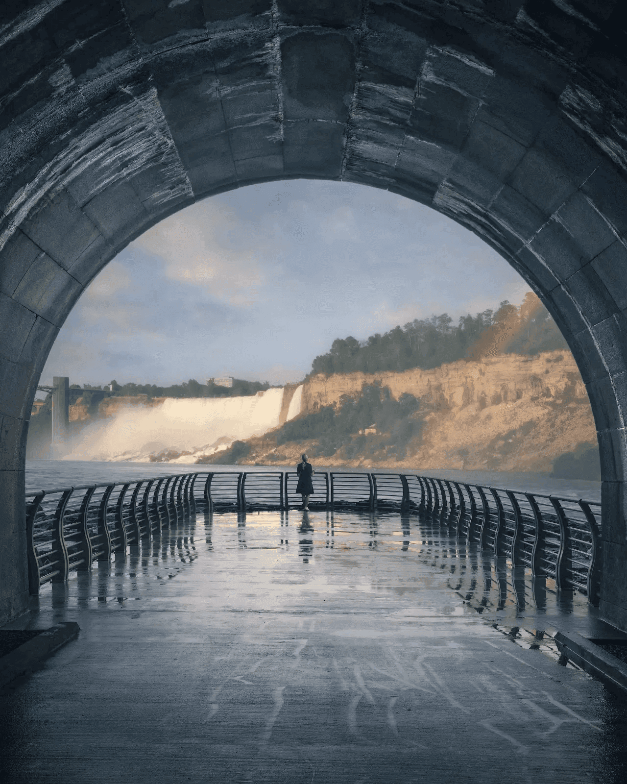 Observation tunnel at the Niagara Parks Power Station